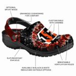 Cincinnati Bengals Radiant Burst Effect Crocs Best selling
