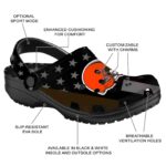 Cleveland Browns Stellar Stripes Theme Crocs Best selling