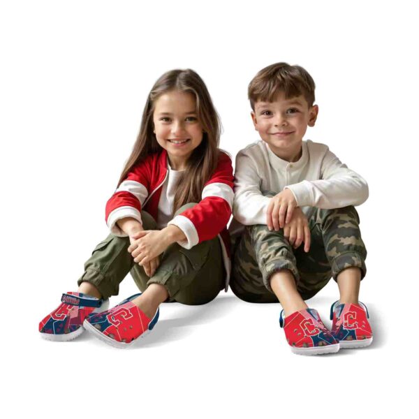 cleveland guardians geometric background crocs fashion forward