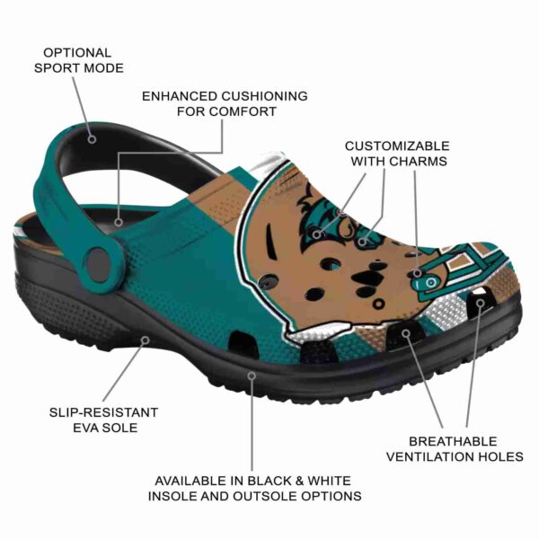 coastal carolina chanticleers helmet stripes clog new arrival