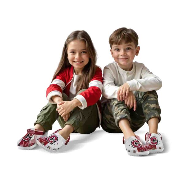 colgate raiders geometric background clog fashion forward