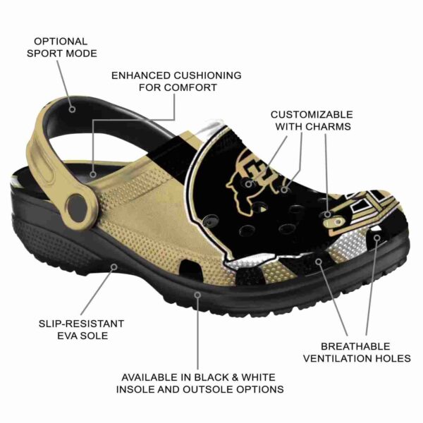colorado buffaloes helmet stripes clog new arrival