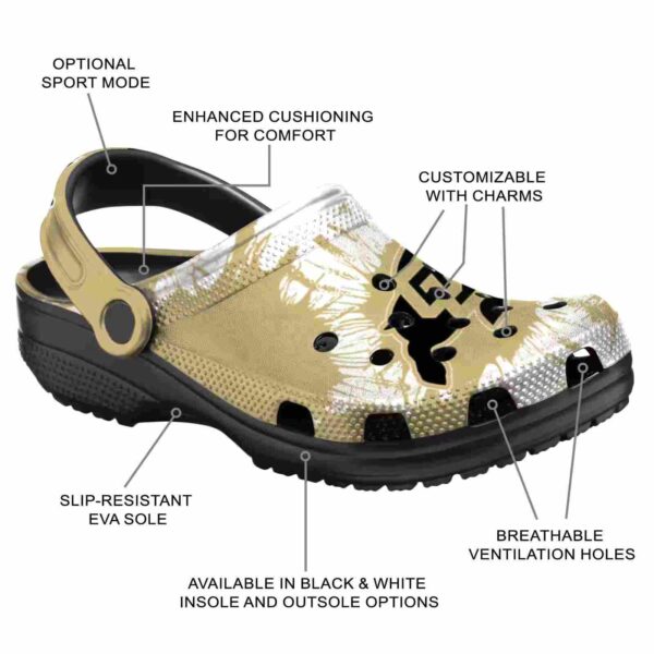 colorado buffaloes splatter graphics clog new arrival