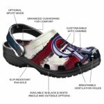 Colorado Rockies Patriotic Stripes Crocs Fashion forward