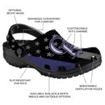 Colorado Rockies Stellar Stripes Theme Crocs Best selling