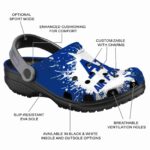 custom air force falcons splash art clog best selling