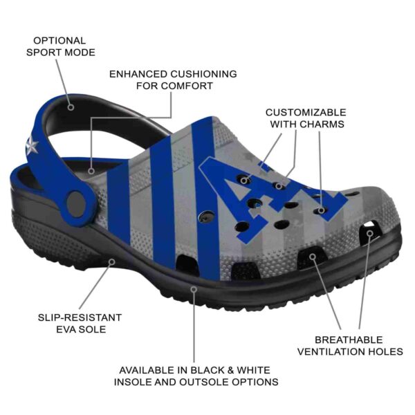 custom air force falcons star spangled graphic clog new arrival