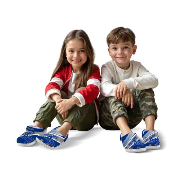 custom air force falcons vibrant dual tone clog fashion forward