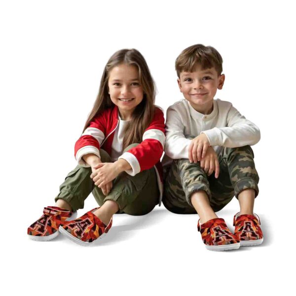custom appalachian state mountaineers autumn leaves clog fashion forward