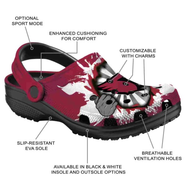 custom arizona cardinals gripping hand crocs new arrival
