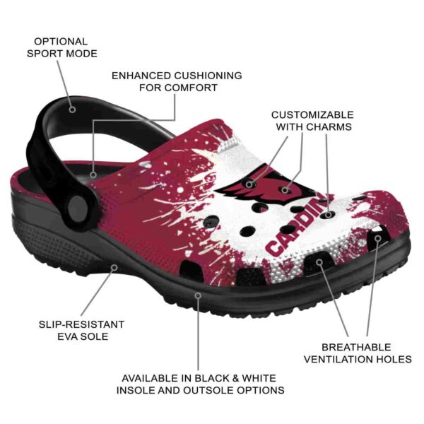 custom arizona cardinals splash art crocs new arrival