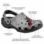 Custom Arizona Diamondbacks Cracked Texture Crocs Best selling