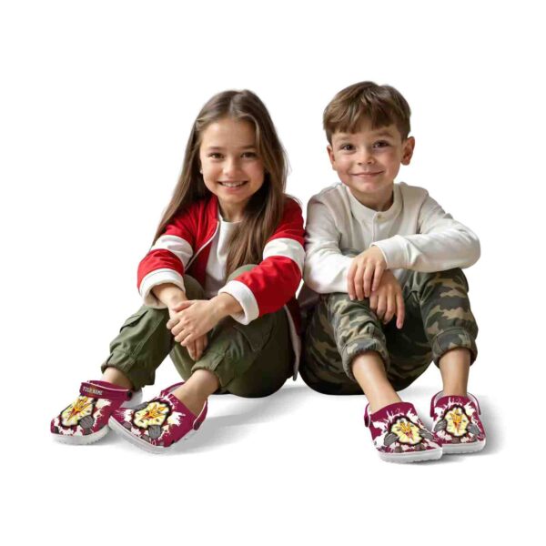 custom arizona state sun devils gripping hand crocs fashion forward