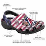 Custom Arizona Wildcats Freedom Splinter Crocs Best selling
