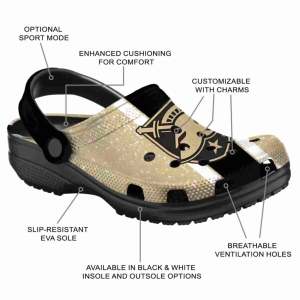 custom army black knights vertical stripes clog new arrival