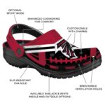 Custom Atlanta Falcons Football Motif Crocs Best selling