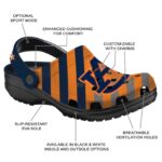 Custom Auburn Tigers Star Spangled Graphic Crocs Best selling