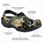 custom ball state cardinals camouflage craze clog best selling
