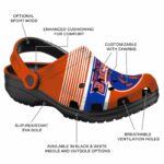 custom boise state broncos vibrant dual tone clog best selling