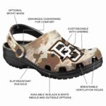 custom bowling green falcons desert camo clog best selling