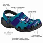custom charlotte hornets paint splatter graphics clog best selling