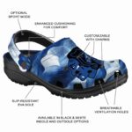 custom chicago blackhawks ocean waves clog best selling