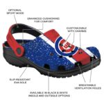 Custom Chicago Cubs Vertical Stripes Crocs Best selling