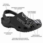 Custom Chicago White Sox Contrasting Stripes Crocs Best selling