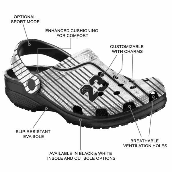 custom chicago white sox pinstripe pattern crocs new arrival
