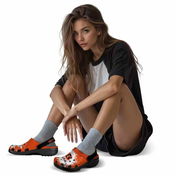 custom cincinnati bengals splash art crocs premium grade