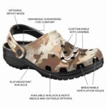 custom colorado avalanche desert camo clog best selling