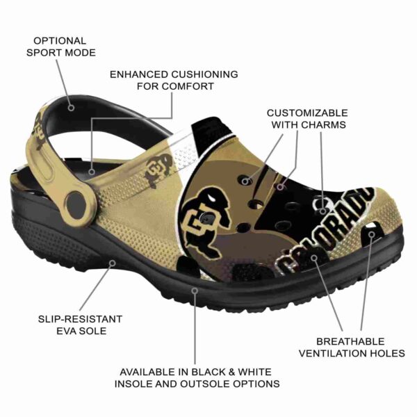 custom colorado buffaloes baseball helmet clog new arrival