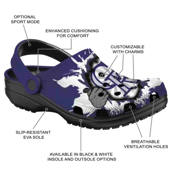 custom colorado rockies gripping hand crocs new arrival