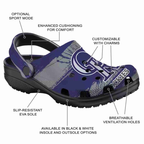 custom colorado rockies paint splatter graphics crocs new arrival