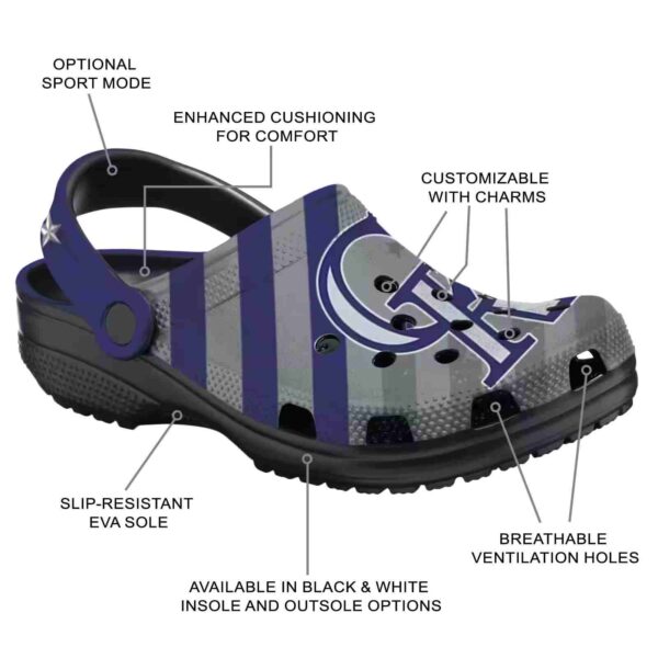 custom colorado rockies star spangled graphic crocs new arrival