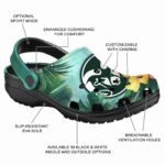 custom colorado state rams tropical vibes clog best selling