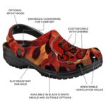 custom cornell big red autumn leaves clog best selling