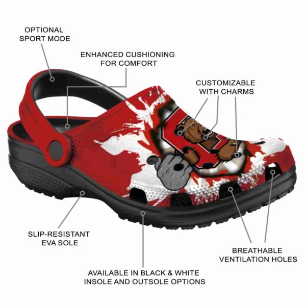 custom cornell big red gripping hand clog new arrival