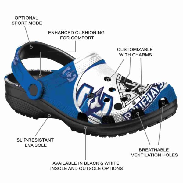 custom creighton bluejays football helmet clog new arrival