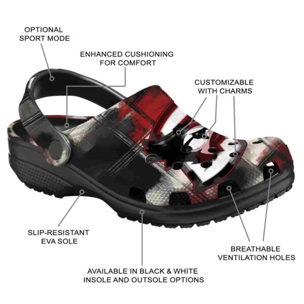 custom creighton bluejays plaid fusion clog new arrival