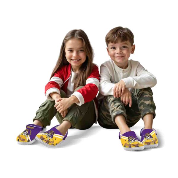 custom east carolina pirates baseball motif clog fashion forward
