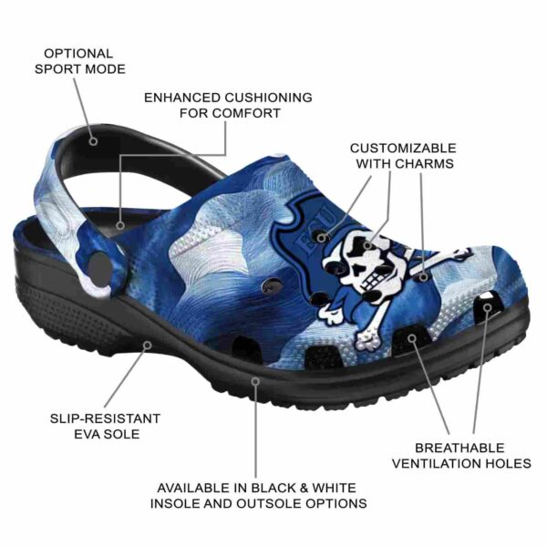 custom east carolina pirates ocean waves clog new arrival