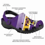 custom east carolina pirates vibrant dual tone clog best selling