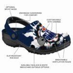 custom edmonton oilers gripping hand clog best selling