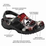 custom edmonton oilers plaid fusion clog best selling