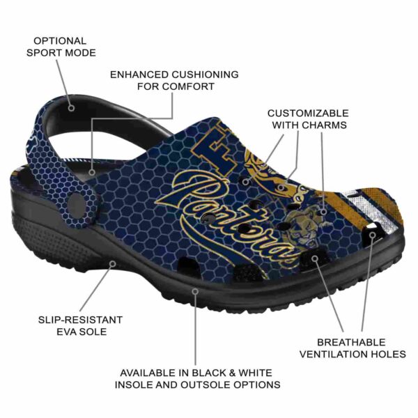 custom fiu panthers contrasting stripes clog new arrival