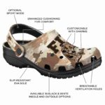 custom fiu panthers desert camo clog best selling