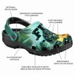 custom fiu panthers tropical vibes clog best selling