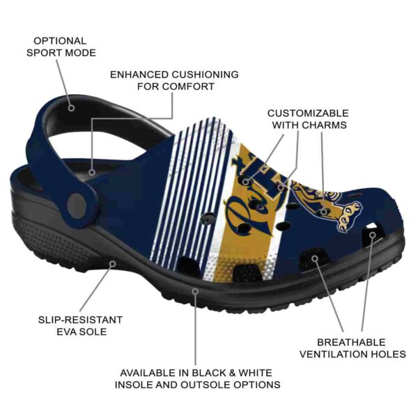 custom fiu panthers vibrant dual tone clog new arrival