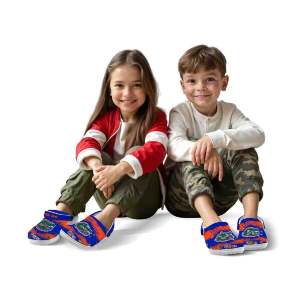 custom florida gators paint splatter graphics crocs fashion forward